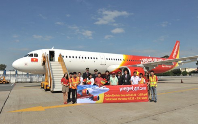 Vietjet đón máy bay A321 thứ 29